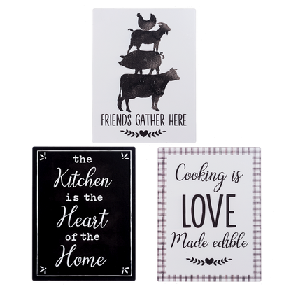 Tin Farm Signs by Ganz®