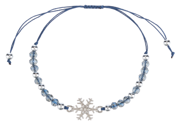Snowflake Beaded Bracelet by Ganz®