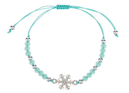 Snowflake Beaded Bracelet by Ganz®
