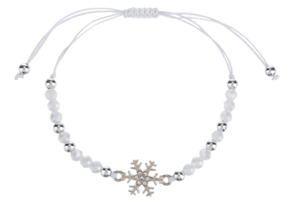 Snowflake Beaded Bracelet by Ganz®