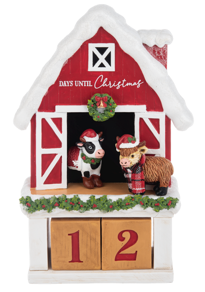 Farm Christmas Countdown Calendar by Ganz®