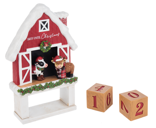 Farm Christmas Countdown Calendar by Ganz®
