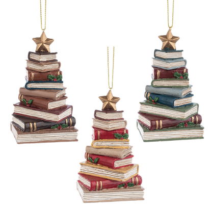 Book Christmas Tree Ornament by Ganz®