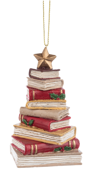 Book Christmas Tree Ornament by Ganz®
