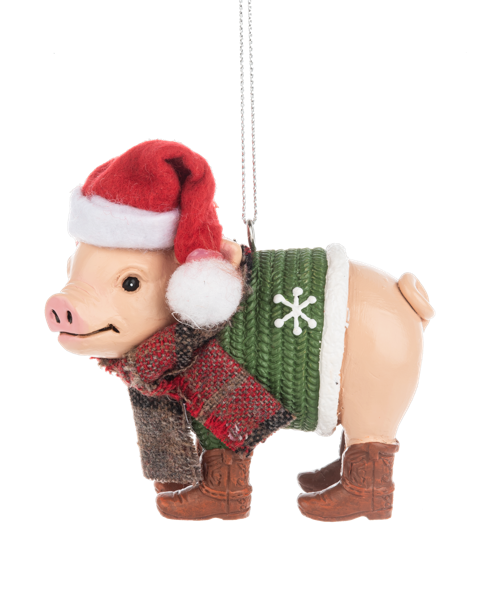 Christmas Farm Animal Ornament by Ganz®