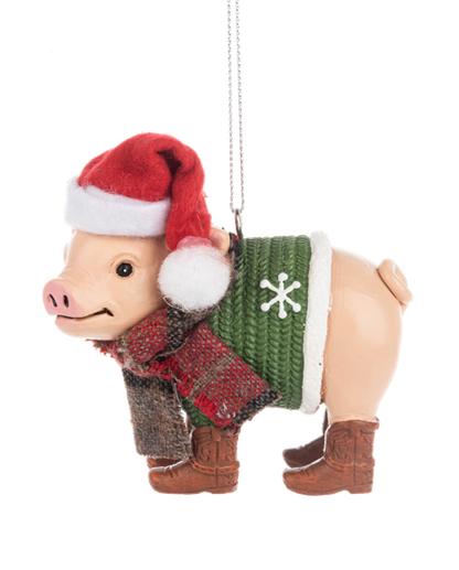 Christmas Farm Animal Ornament by Ganz®