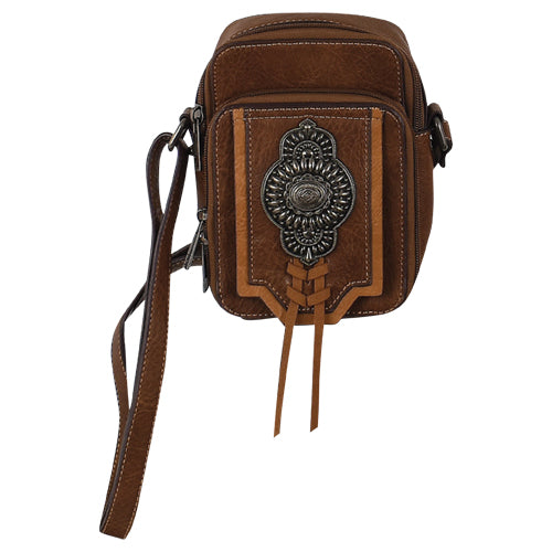 Two Tone Brown Camera Purse by Justin®