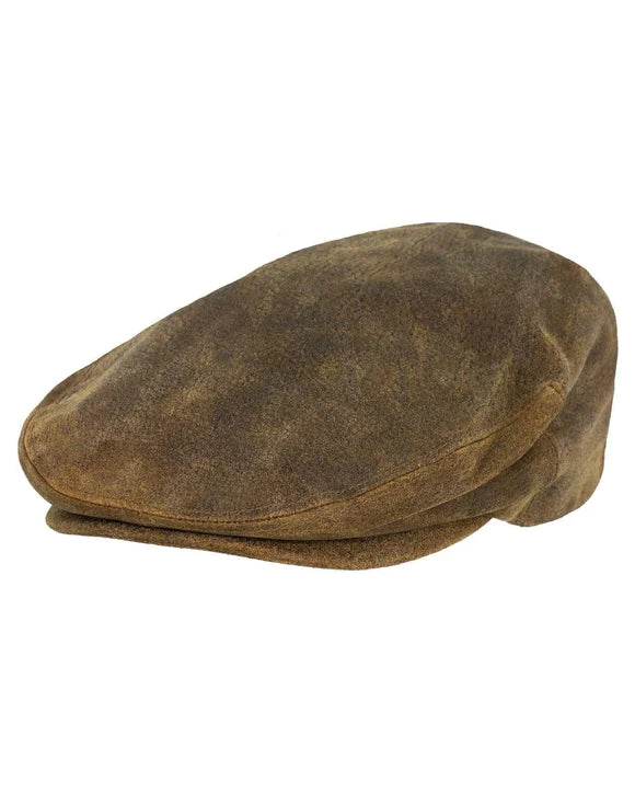 Leather Ascot Cap by Outback Trading Co.®