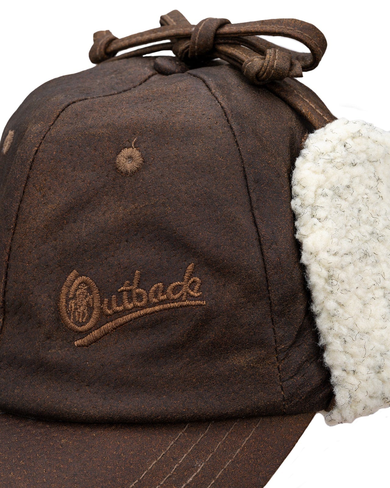 Leather McKinley Cap by Outback Trading Co.®
