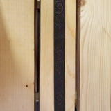 Dark Brown Laser Engraved Hat Band by Twister®