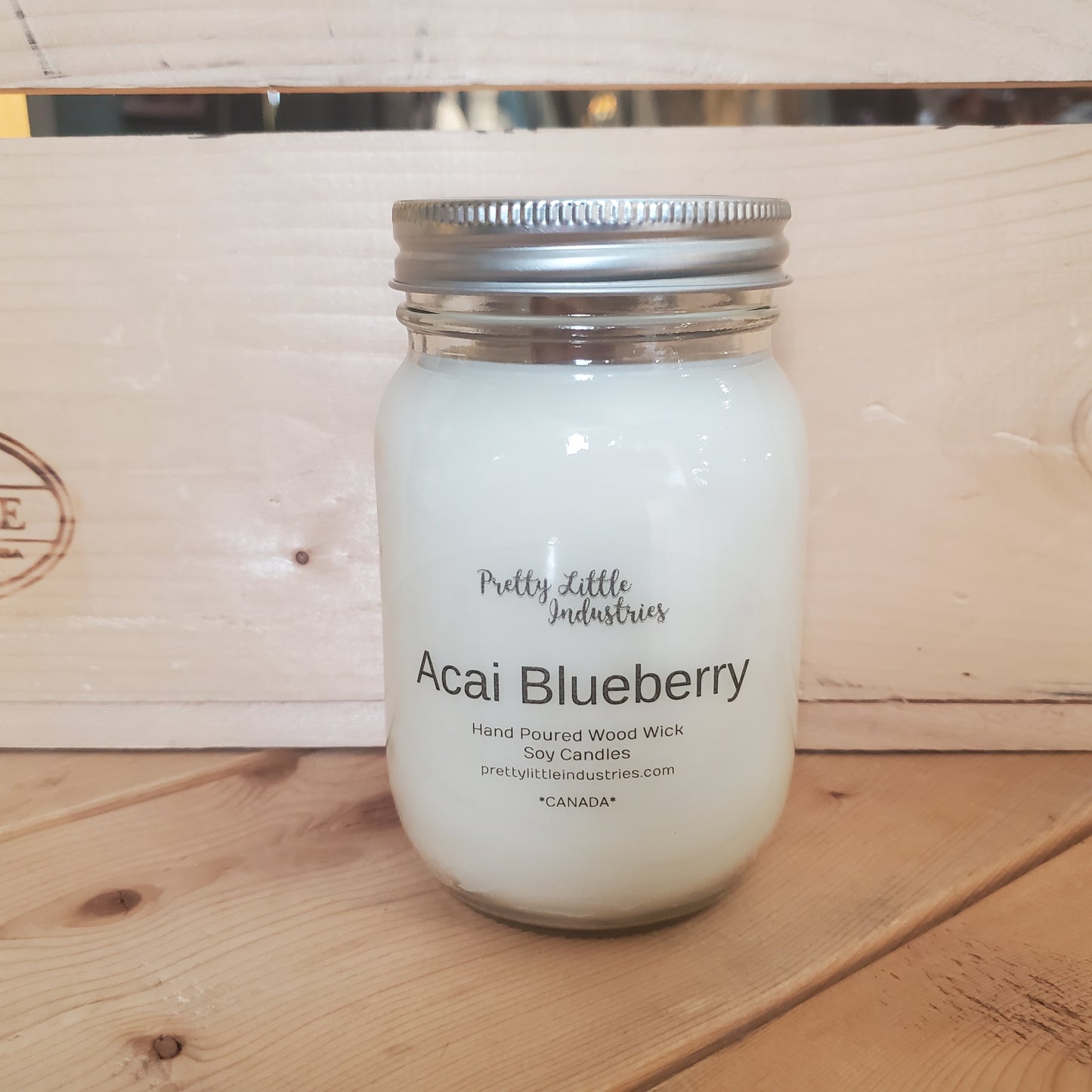 Wood Wick Candles by Pretty Little Industries