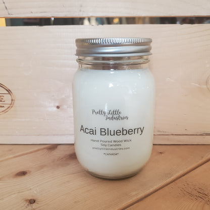 Wood Wick Candles by Pretty Little Industries