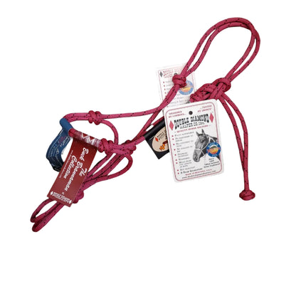 'The Buck Brannaman Collection' #124 Series Rope Halter by Double Diamond - FOAL SIZE