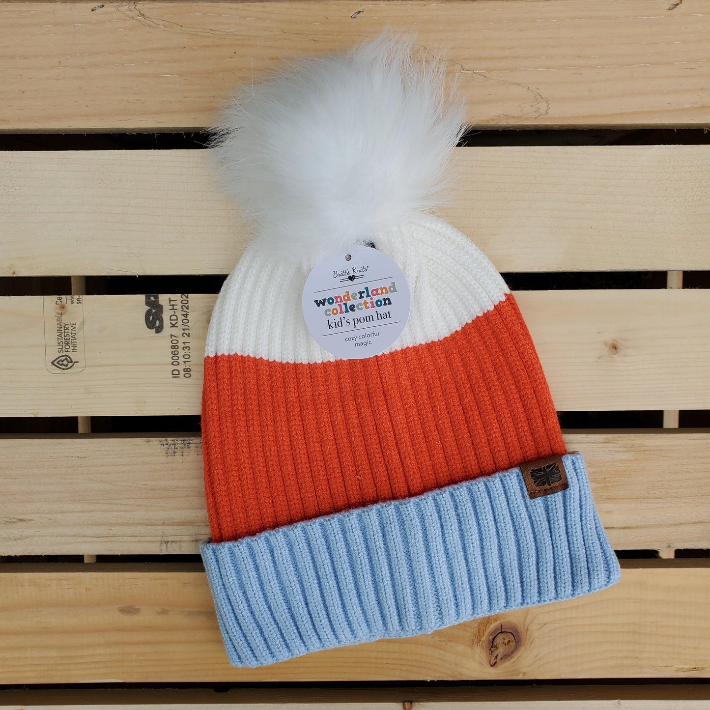Kid's Pom Toque by Britt's Knits®