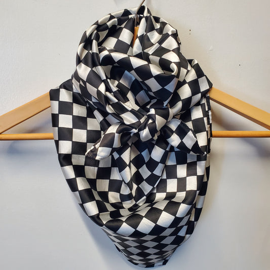 Checker Print Wild Rag by M&F®