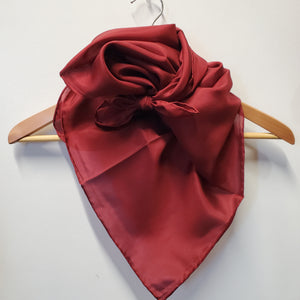 Solid Burgundy Wild Rag by M&F®