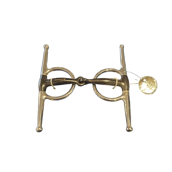 Diamond R™ Full Cheek Snaffle Bit by Reinsman®