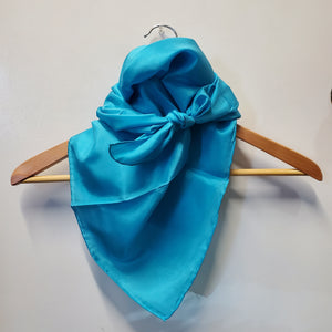 Solid Turquoise Wild Rag by M&F®