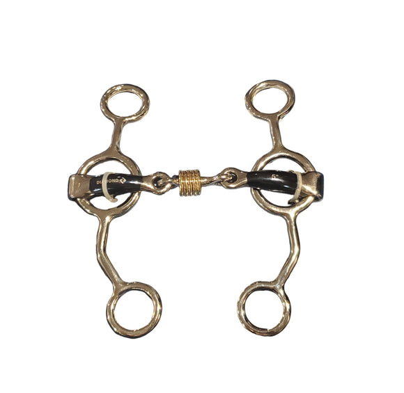 Diamond R™ 3 Piece Junior Cowhorse Bit by Reinsman®