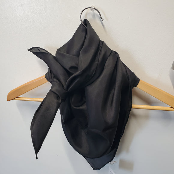 Solid Black Wild Rag by M&F®