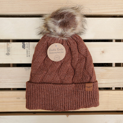 Mainstay Pom Toque by Britt's Knits®