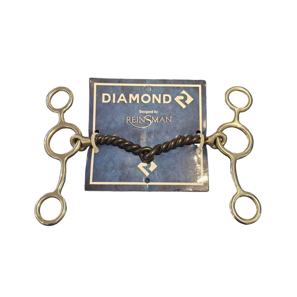 Diamond R™ Small Twist Junior Cowhorse Bit by Reinsman®
