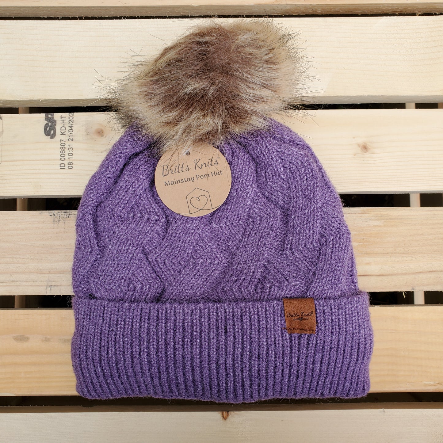 Mainstay Pom Toque by Britt's Knits®