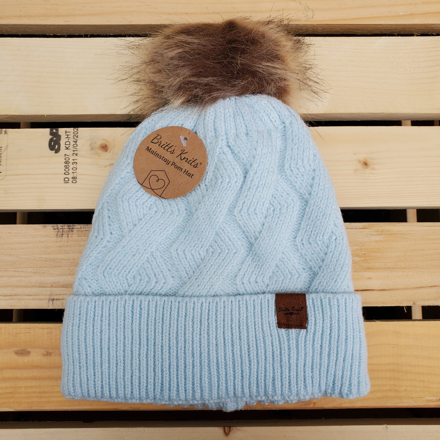 Mainstay Pom Toque by Britt's Knits®