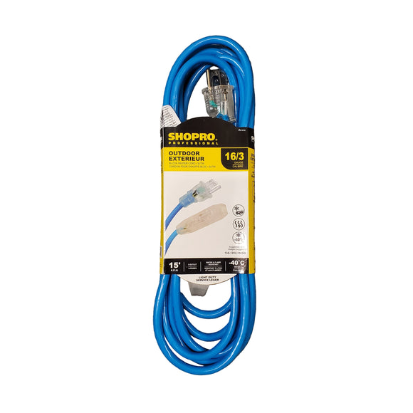 Blue Extension Cord