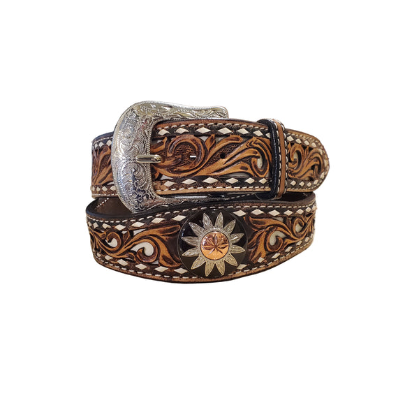 Antique Buckstitch & Filigree Women's Belt by Circle Y®