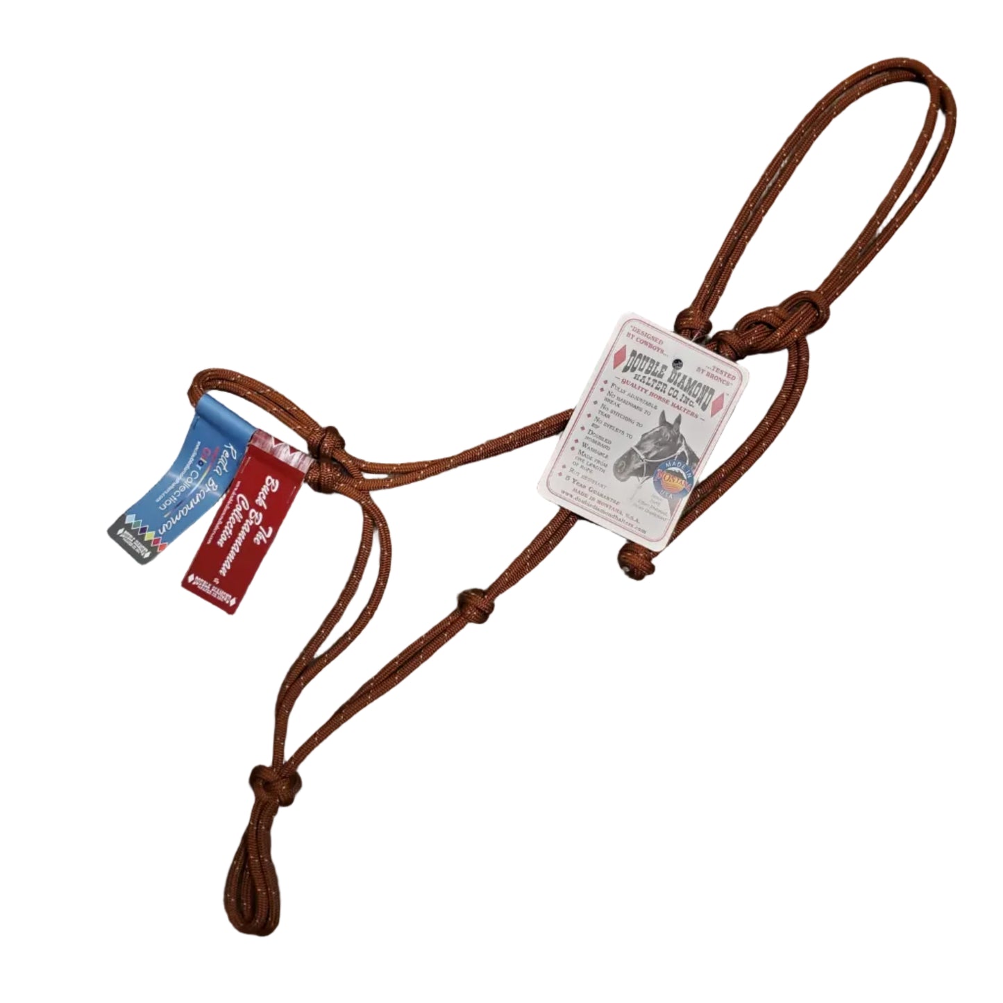 'The Buck Brannaman Collection' #124 Series Rope Halter by Double Diamond -COB SIZE