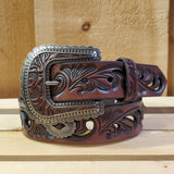 Brown Southwest Cutouts Women's Belt by Angel Ranch®