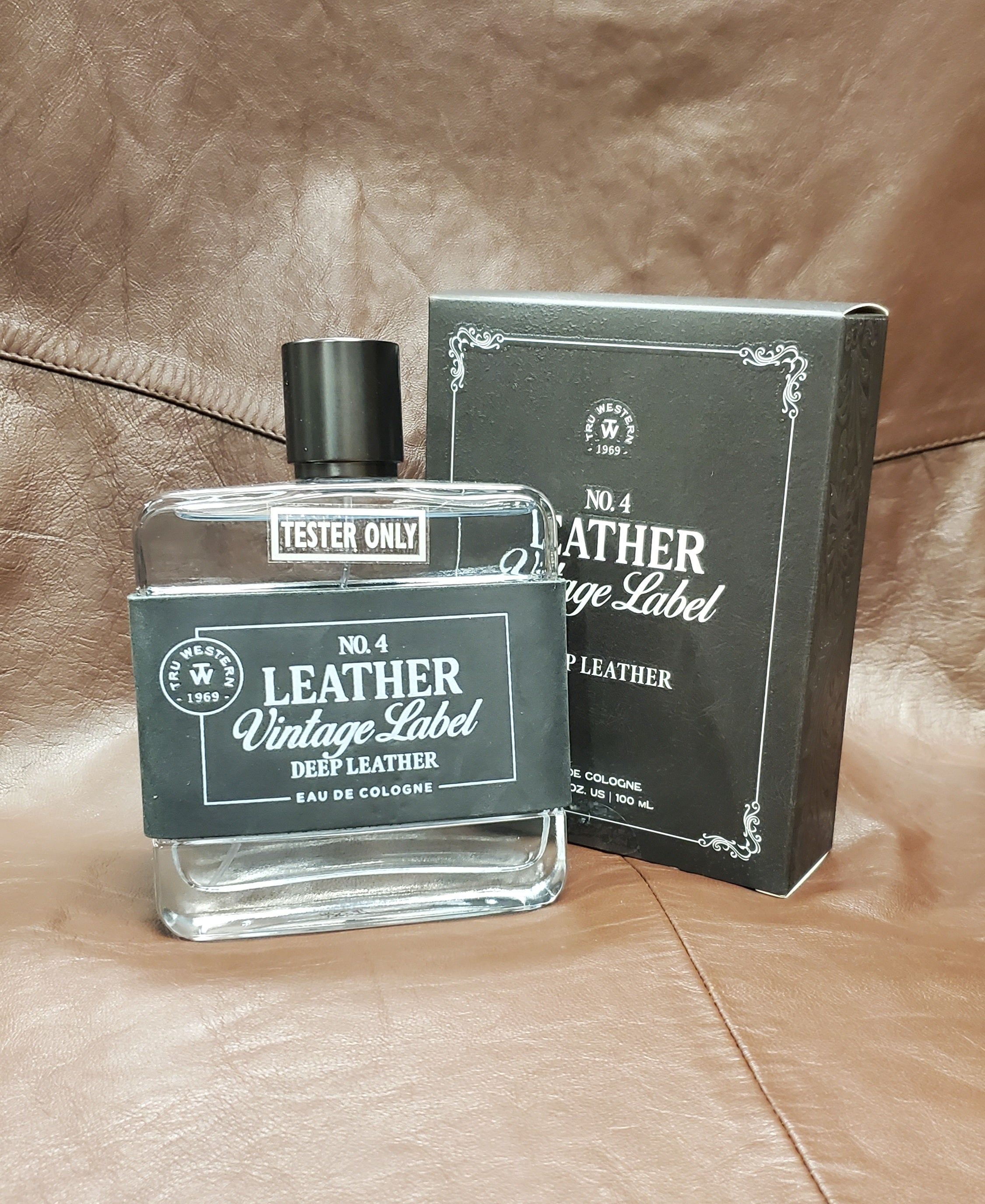'No.4 Leather- Deep Leather' Men's Cologne – Stone Creek Western Shop