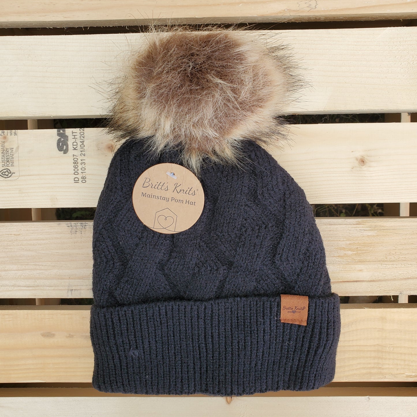 Mainstay Pom Toque by Britt's Knits®