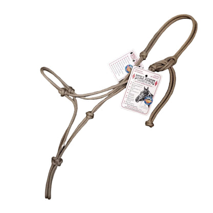 'The Buck Brannaman Collection' #124 Series Rope Halter by Double Diamond -COB SIZE