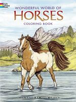 'Wonderful World of Horses' Coloring Book