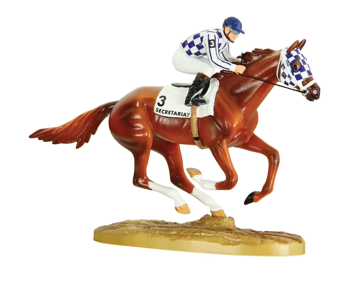 'Secretariat' 50th Anniversary Horse Mini Figurine by Breyer®