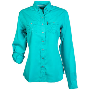 Aqua Blue 'Sol' Women's Shirt by Hooey®