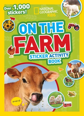 National Geographic® "On The Farm" Sticker and Activity Book