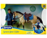 Western Horse & Rider Set by Breyer®