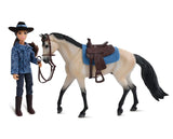 Western Horse & Rider Set by Breyer®