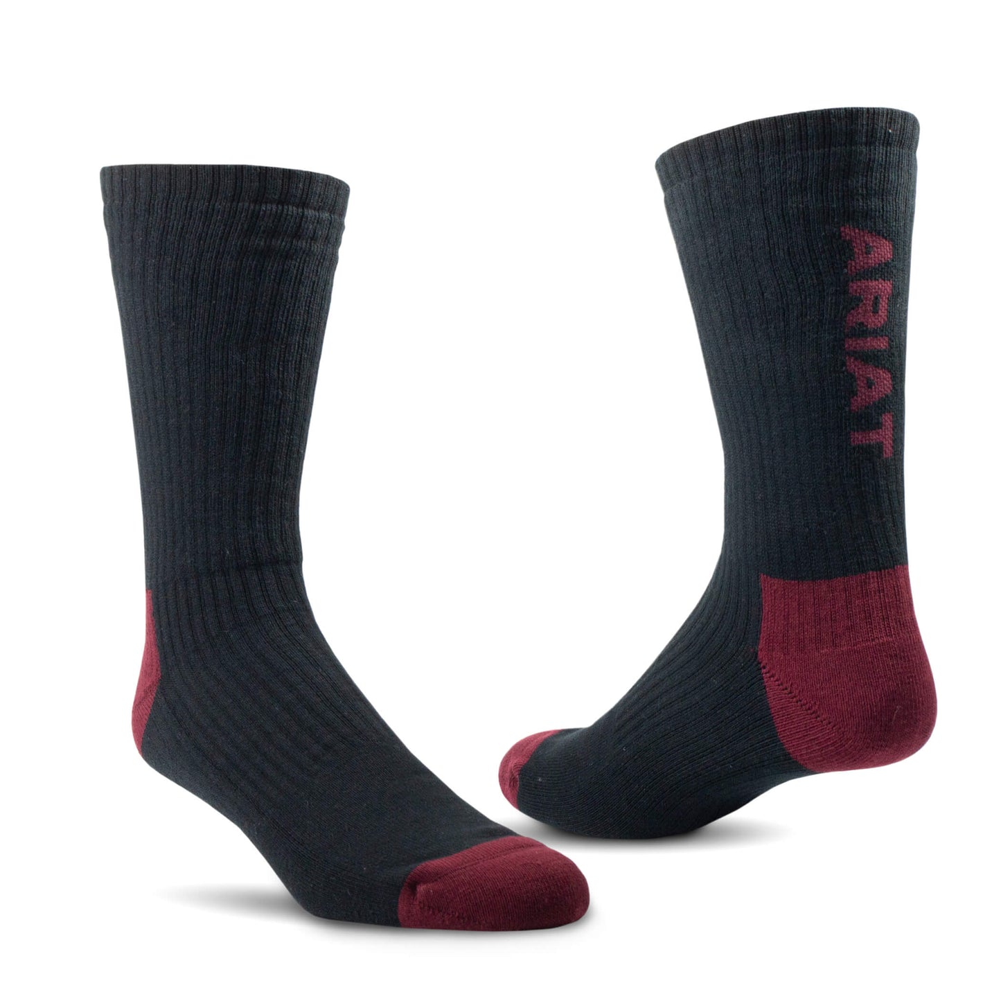 3 Pack - Crew Premium Ringspun Cotton Sock by Ariat Work®