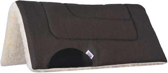 Brushed Denim Pony Saddle Pad