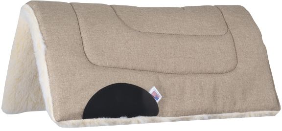 Brushed Denim Pony Saddle Pad