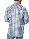 Blue Plaid Easy Care™ Men's Shirt by Wrangler®