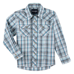 Classic Plaid Boy's Shirt by Wrangler®