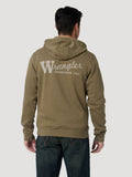 Branded Zip Up Men's Hoodie by Wrangler®