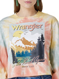 'On the Road Again' Long Sleeve Women's T-Shirt by Wrangler®