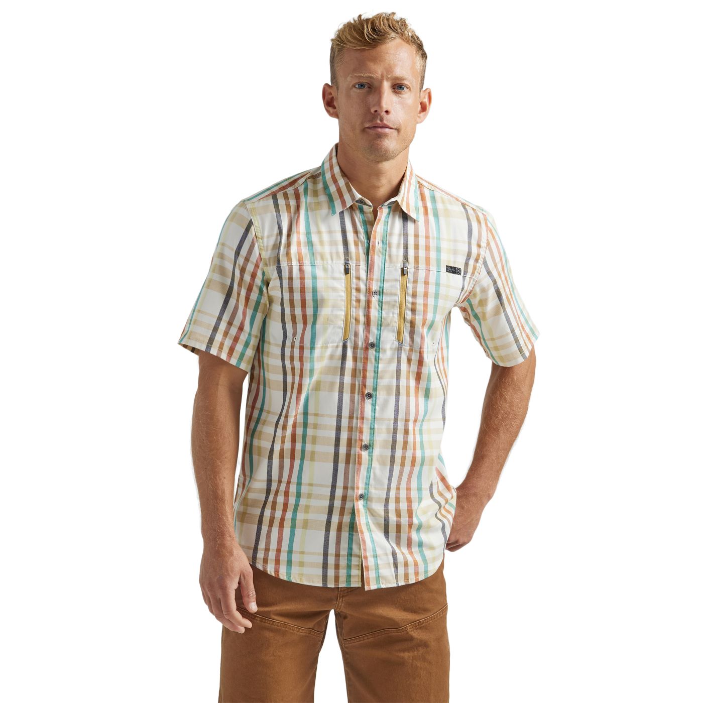 ATG™ 'Horizon' Short Sleeve Men's Shirt by Wrangler®