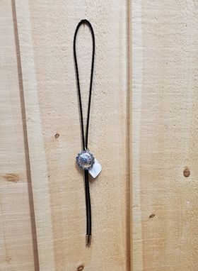 Silver Concho Bolo Tie